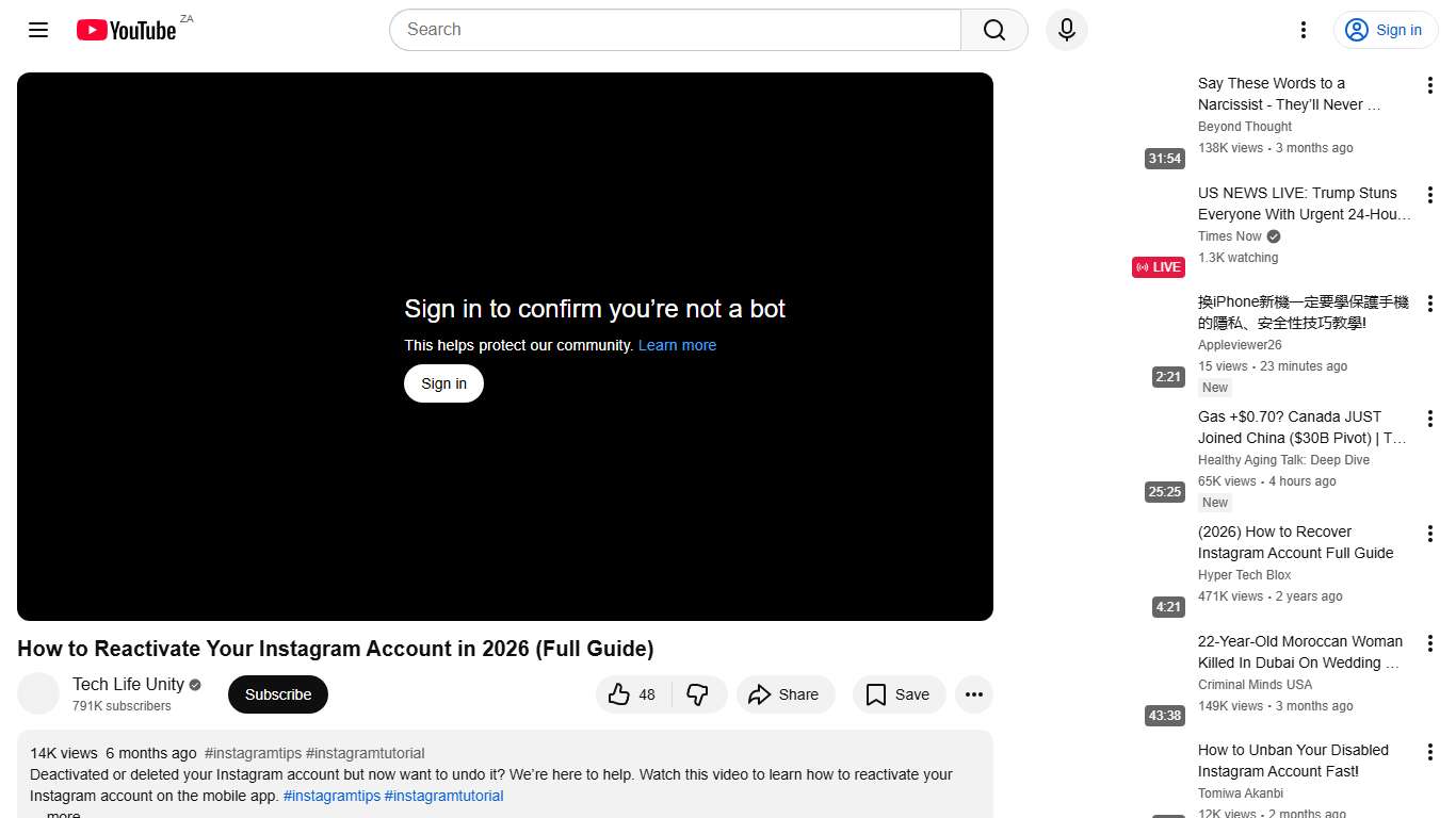 How to Reactivate Your Instagram Account in 2026 (Full Guide) - YouTube
